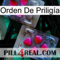 Orden De Priligía 15